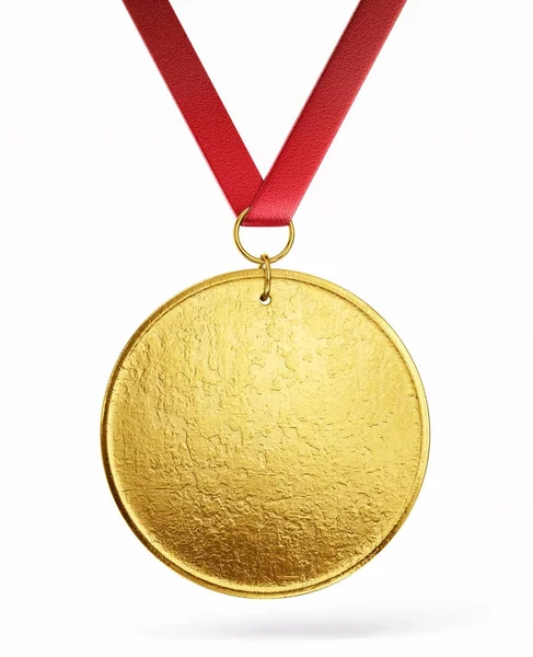 3d golden medal — Stock Photo, Image