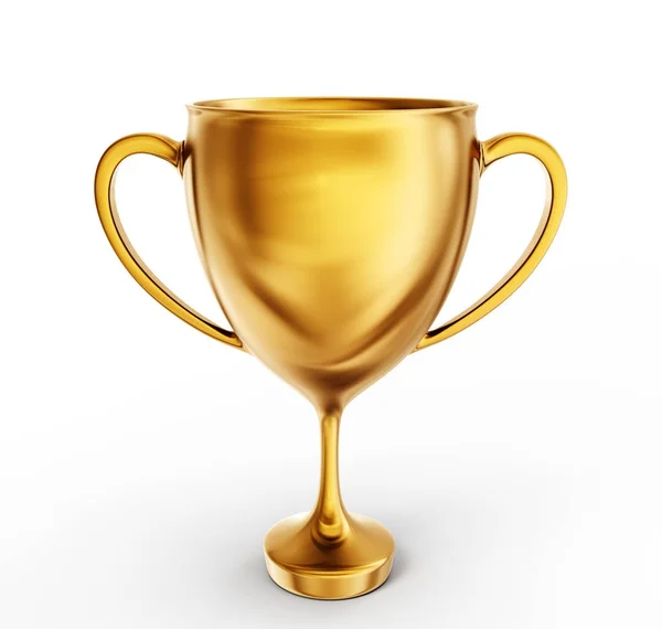 Golden winner cup — Stock Photo, Image