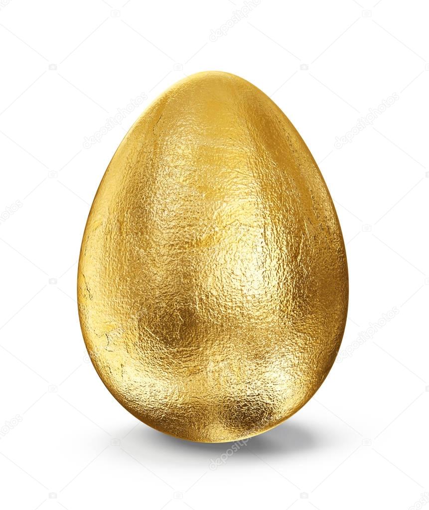 3d golden egg