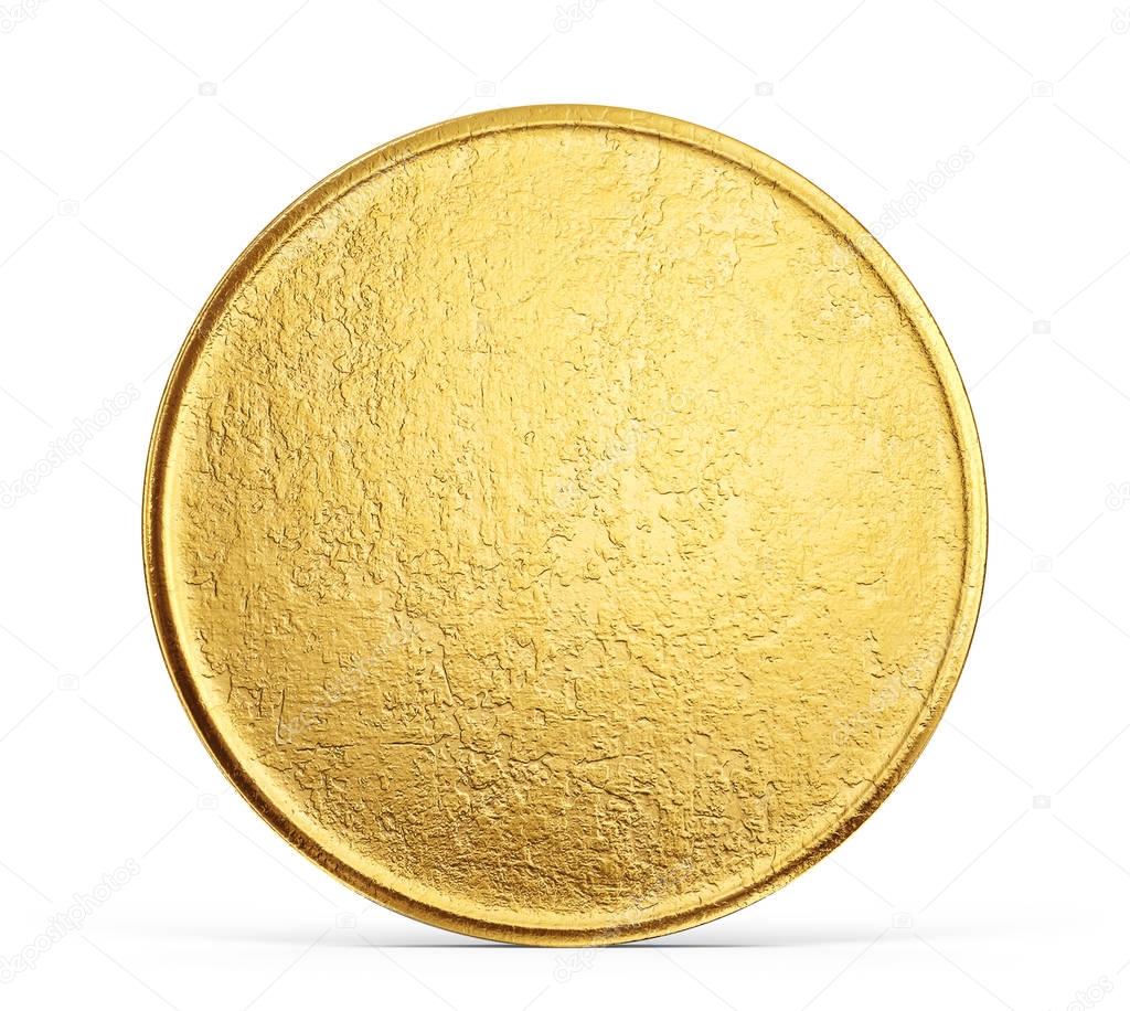 old golden coin