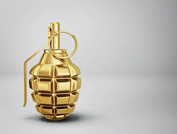 手榴弾は 白で隔離 イラストレーション — ストック写真