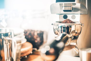 Espresso kahve öğütme