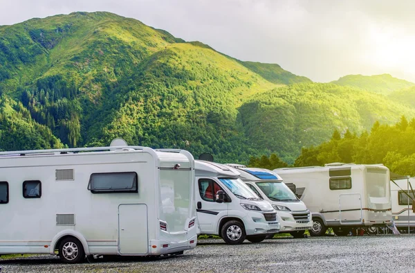 RV Park Camping — Stockfoto