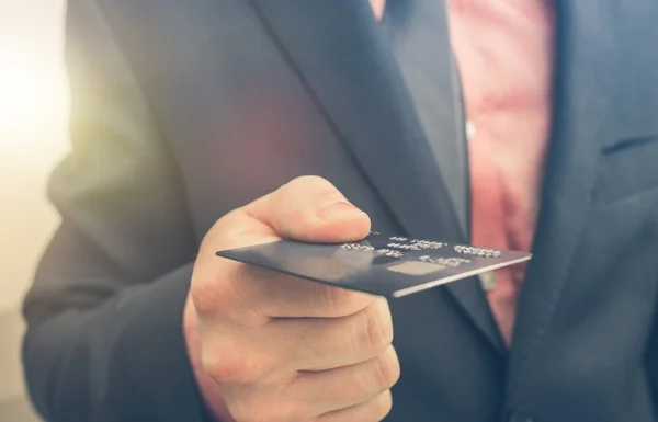 Pago con tarjeta de crédito — Foto de Stock