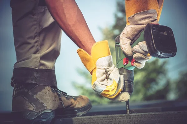 Kleine remodelleert werken — Stockfoto