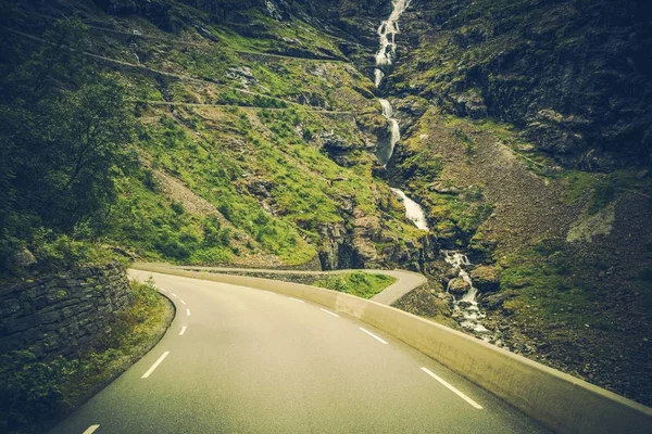 Trollstigen Scenic Road — Stock Photo, Image