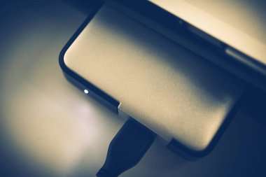 Taşınabilir sabit disk portre