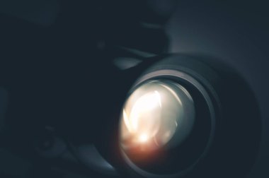 Kamera optik portre