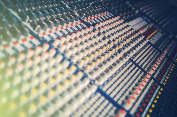 Professional mixing Console — Stock Photo, Image