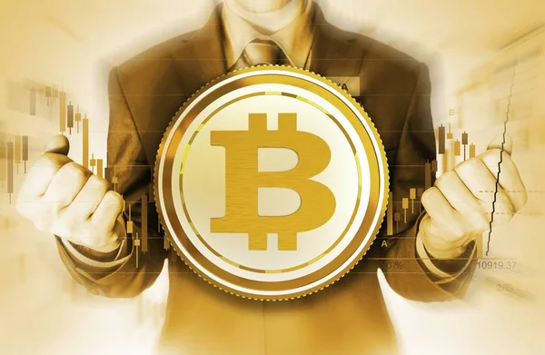 The Power of Bitcoin — Stock Photo, Image