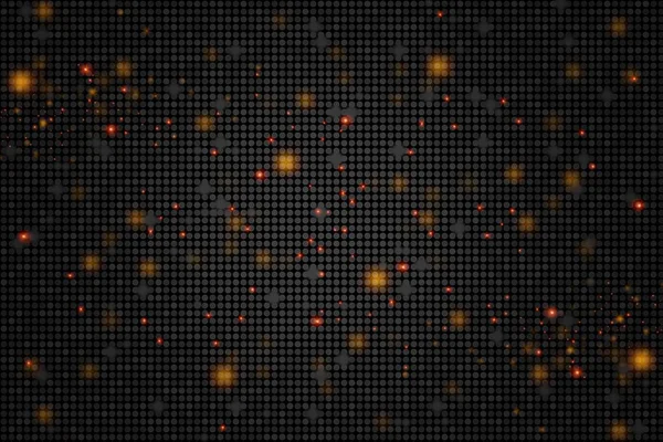 Schwarzes Muster mit Lichtern — Stockfoto