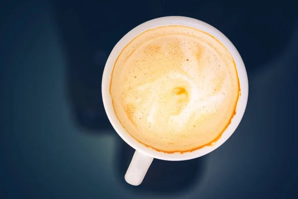 Clean Coffee Cup Top View — Stock Photo, Image