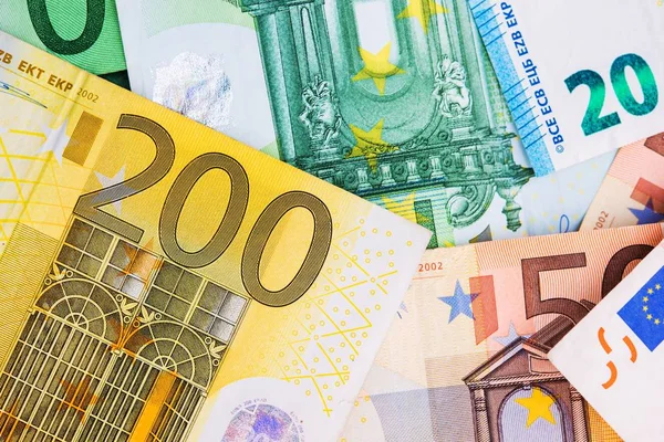 Euro-Banknoten — Stockfoto