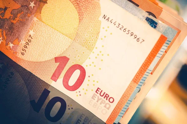 Euro-Bargeld — Stockfoto