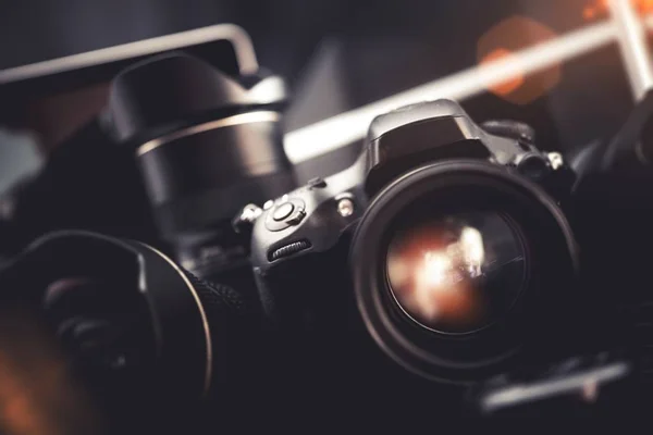 Professional Digital Photo Gear — Stock Photo, Image