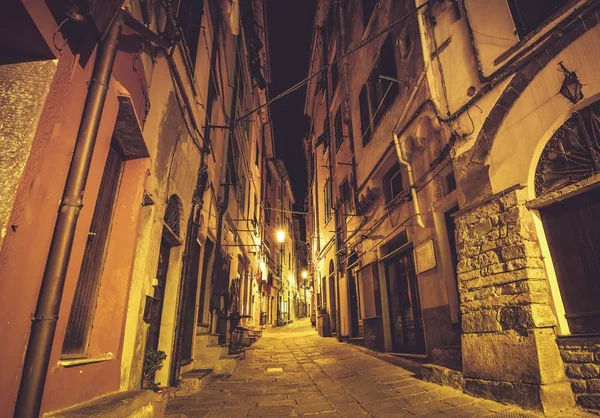 Улицы Портовенере Италия — стоковое фото