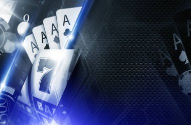 Casino kopya alan arka plan