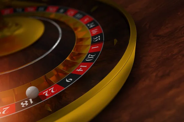 Elegant Roulette Wheel — Stock Photo, Image