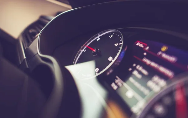 Modern Vehicle Dashboard — Stock Photo, Image