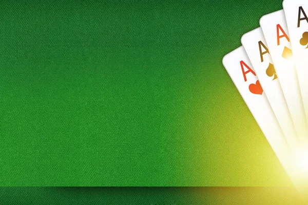 Blackjack i Poker tło — Zdjęcie stockowe