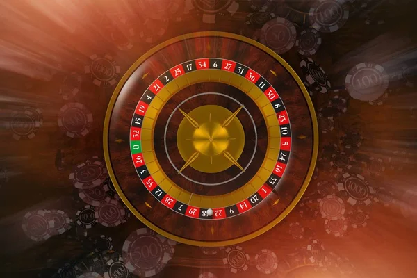 Classic Roulette Wheel Game — Stock Photo, Image