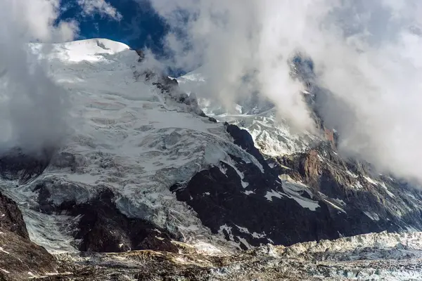 Alpine Glaciers Mont Blanc — 图库照片