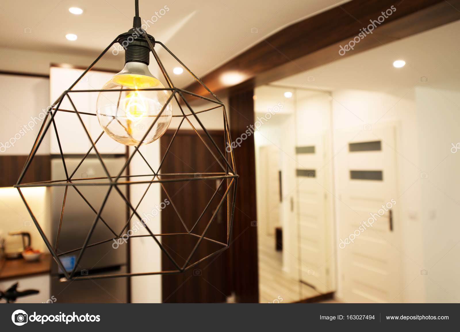 modern apartment lighting