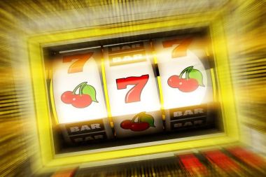 Lucky Casino Slot Spin clipart