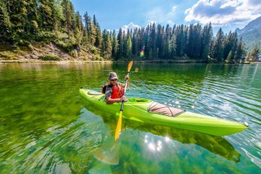 Shallow Lake Kayak Tour clipart