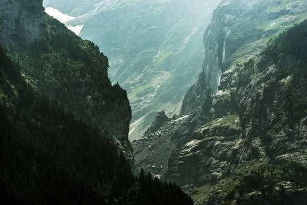 Dramatische Jungfrau landschap — Stockfoto