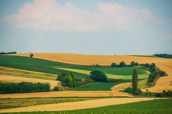 Paisaje agrícola escénico —  Fotos de Stock