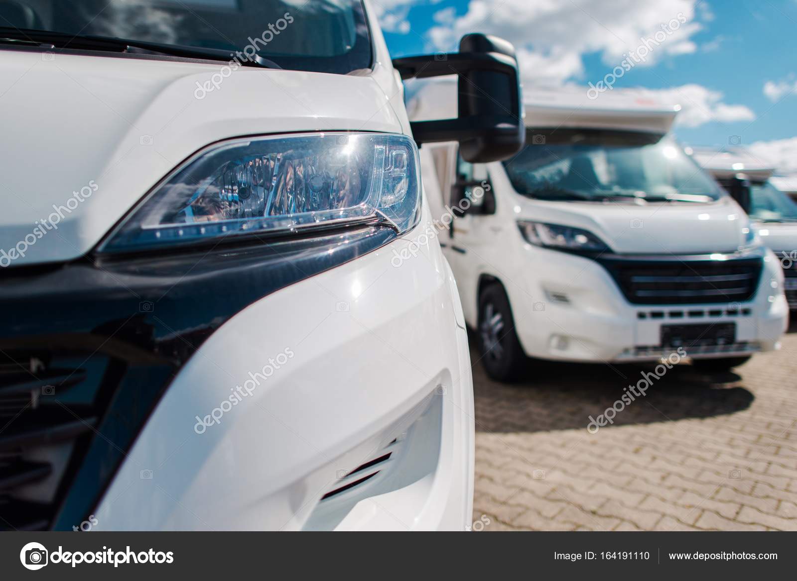 Brand New Camper Vans Stock Editorial Photo © 164191110