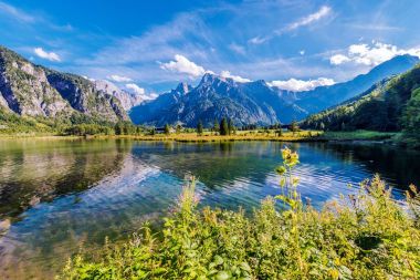 Alp Lake Almsee Avusturya