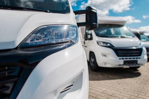 Brand New Camper Vans — Stock Photo, Image