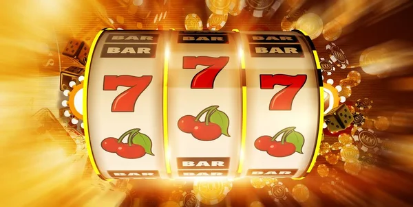 One Handed Fruit Machine — Stock Photo, Image