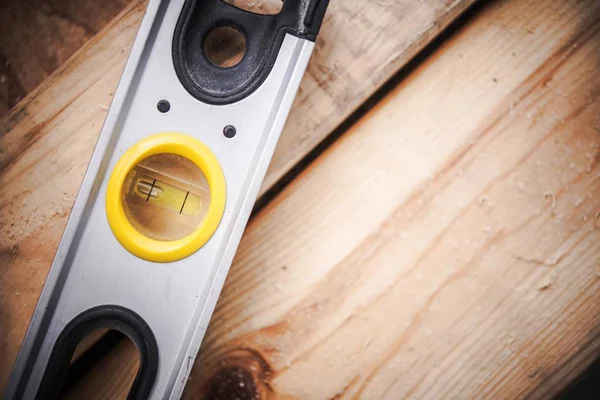 Spirit Level Tool Closeup — Stock Photo, Image