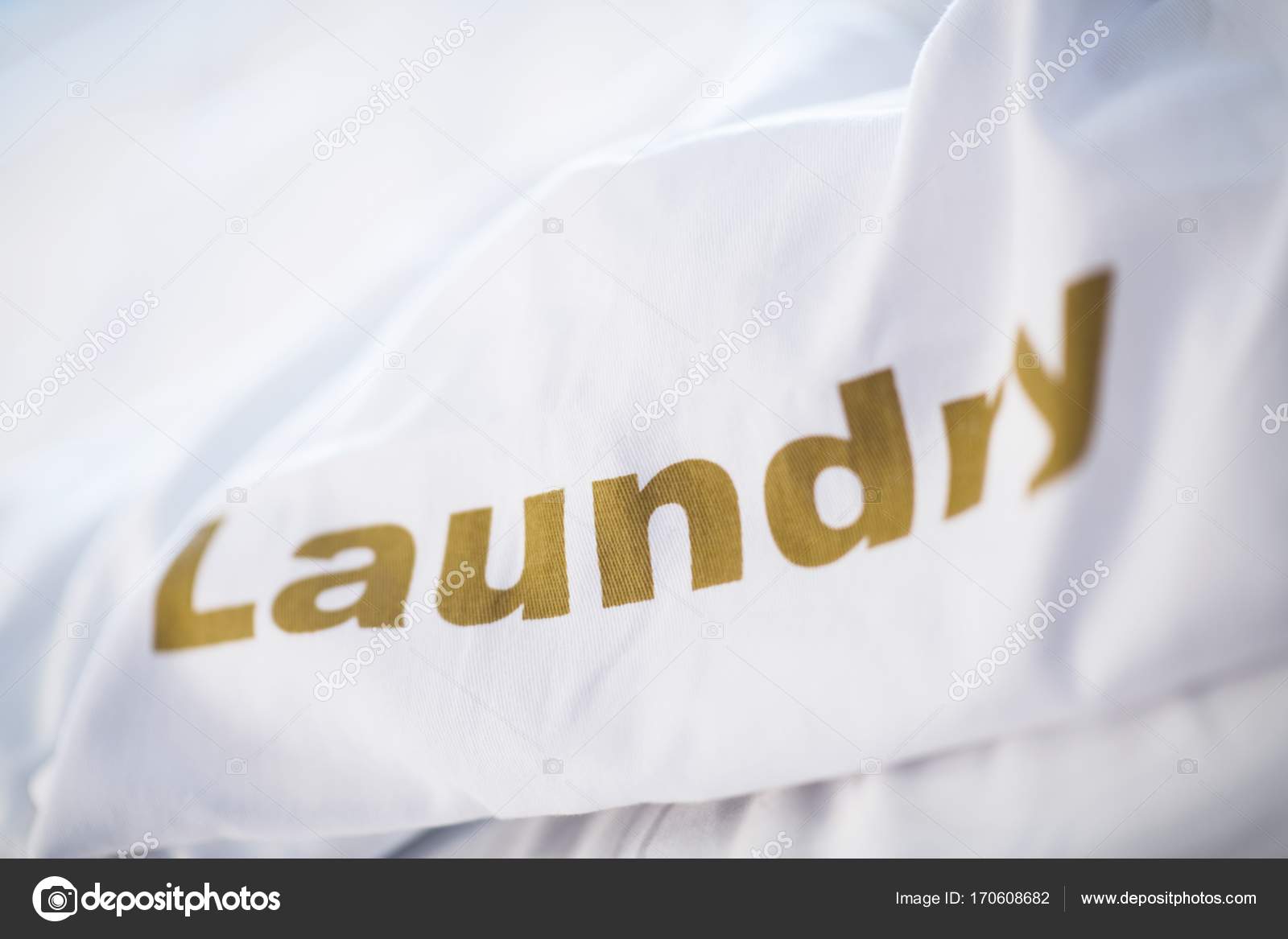 Hotel Laundry Bag — Stock Photo © 170608682
