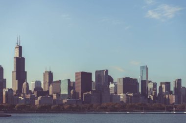 Ufuk çizgisi Chicago Illinois ABD