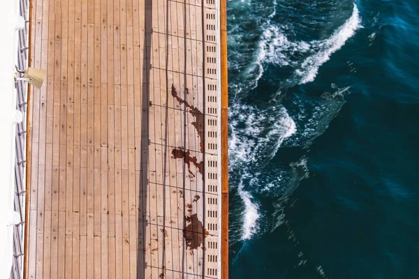 Concept de pont de navire de croisière — Photo