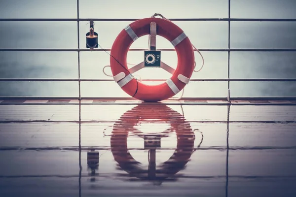 Cruzeiro navio Lifebuoy Ling — Fotografia de Stock