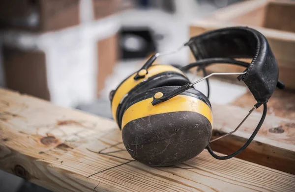 Noise Reduction Ear Muffs — Stock Photo, Image