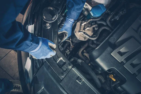 Vehicle Seasonal Maintenance — Stock Photo, Image