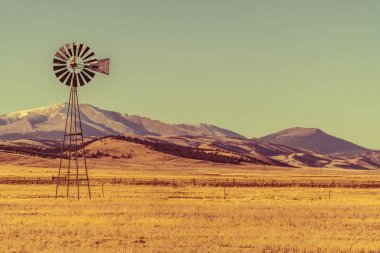 Colorado kırsal manzara