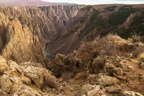 Canyon noir de Gunnison — Photo