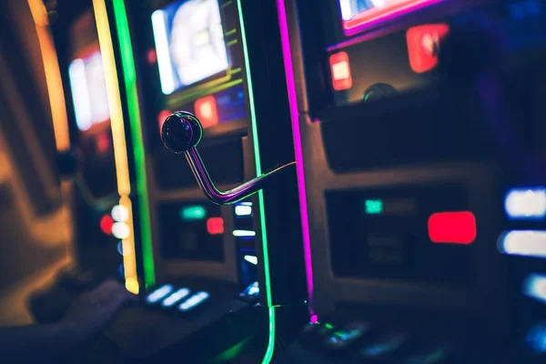 Casino Slot spel maskiner — Stockfoto
