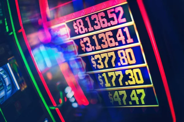 Casino Slot Jackpots Konzept — Stockfoto