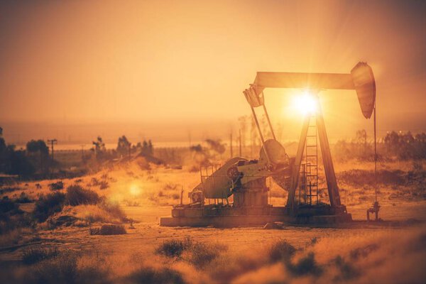 Petroleum Industry Pumpjack 