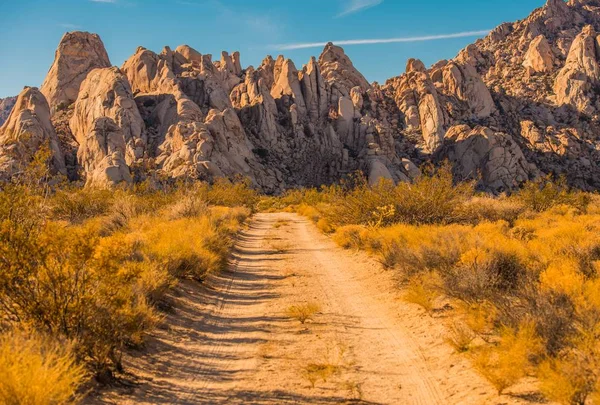 Mojave-woestijn rotsvorming — Stockfoto