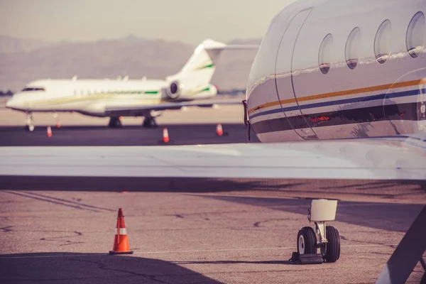 Avião privado Jet — Fotografia de Stock