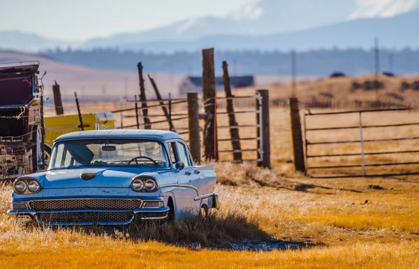 Mobil Klasik Buatan Amerika — Stok Foto